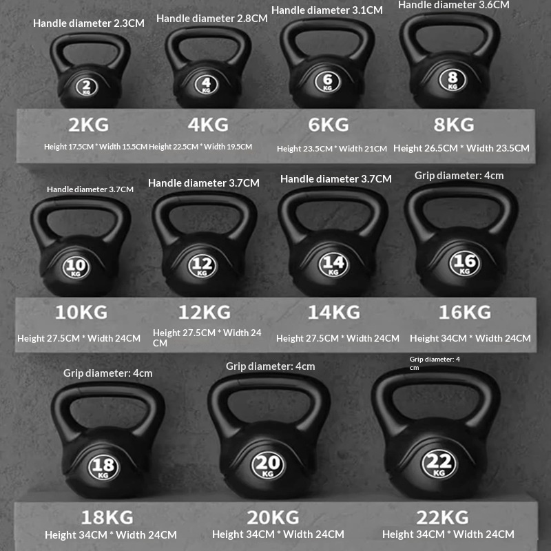 Sports Equipment At Home - 2026 Kettlebell Fitness 8kg yang Dapat
