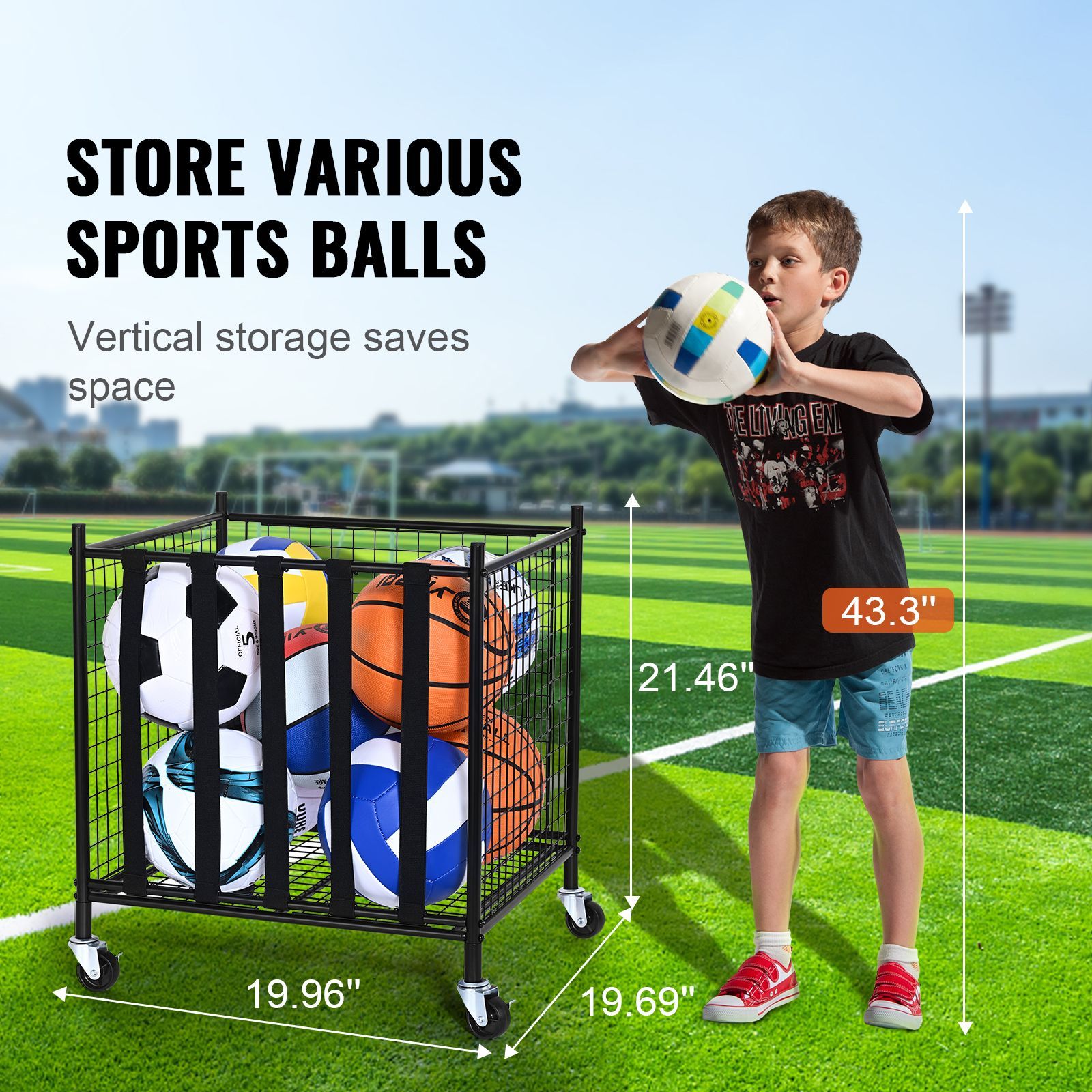 Keranjang Penyimpanan Bola Ola - Sports Equipment Basketball ulasan dan harga