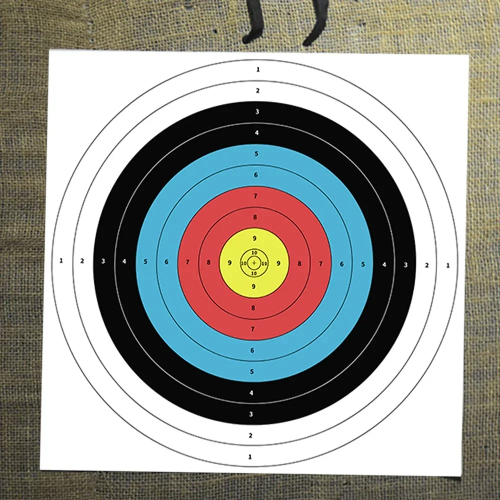 1A 10 Buah Kertas Target Panah - Archery Target Face ulasan dan harga