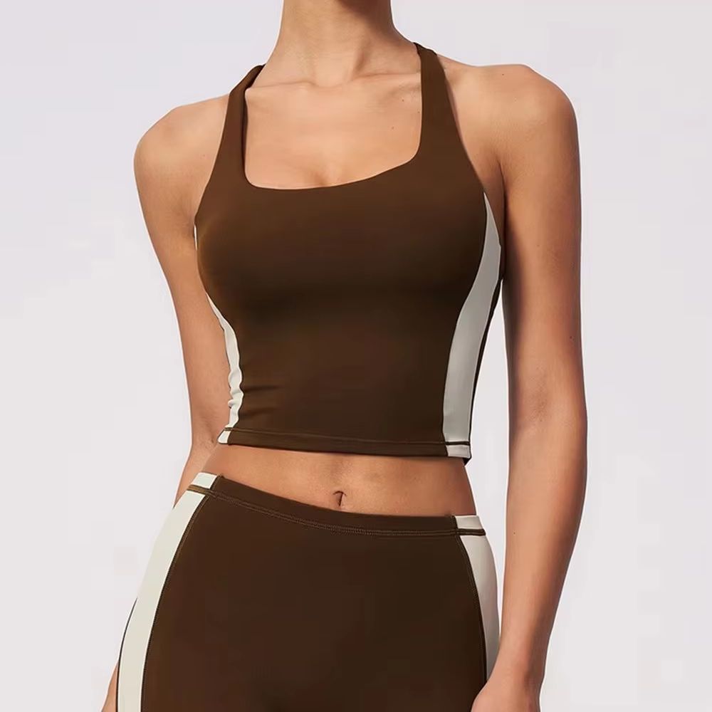 Tank Top Yoga Wanita Model Hal - Sports Equipment Logos ulasan dan harga