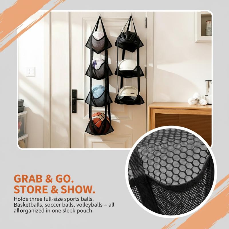 Tas Jaring Penyimpanan Bola Ba - Sports Equipment Basketball ulasan dan harga