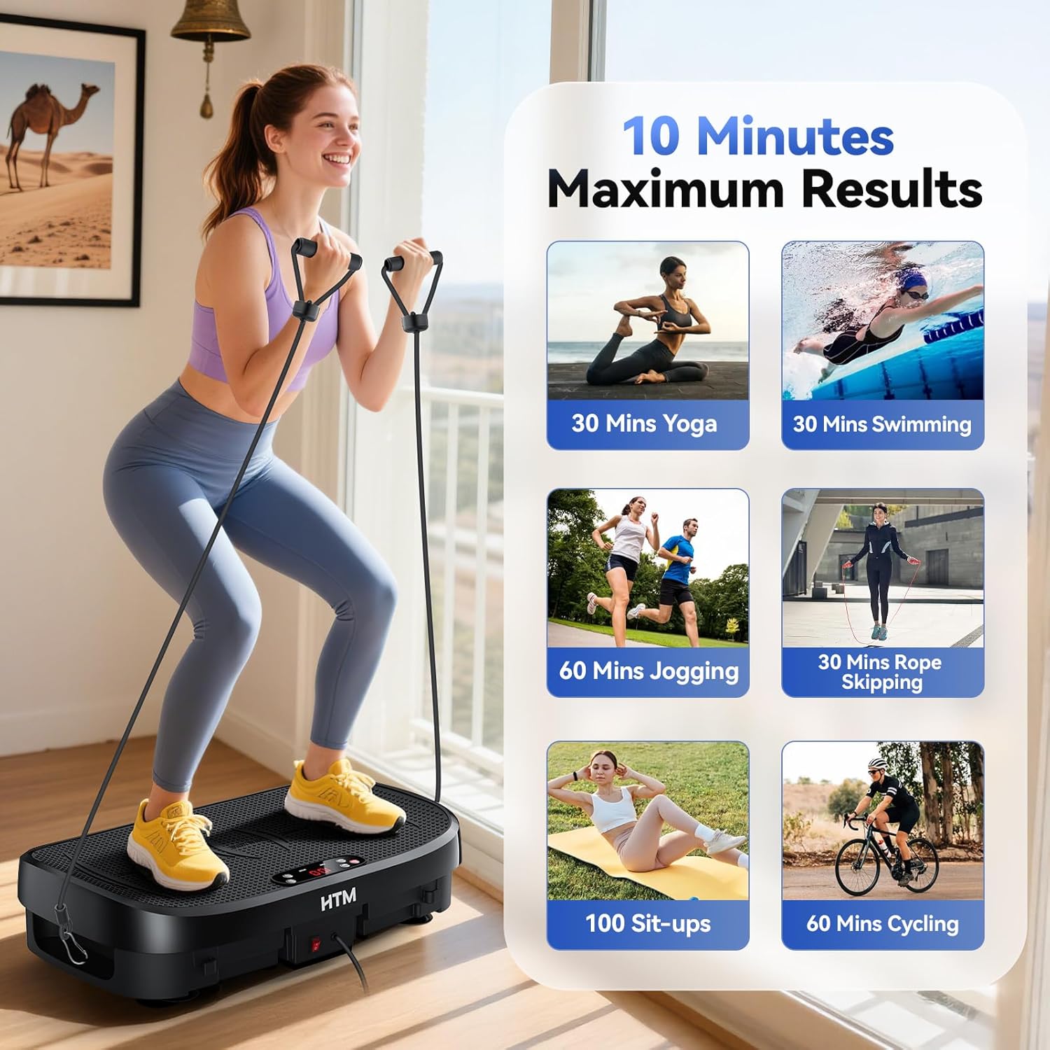 Papan Getar Pembakar Lemak Pla - Sports Equipment At Home ulasan dan harga
