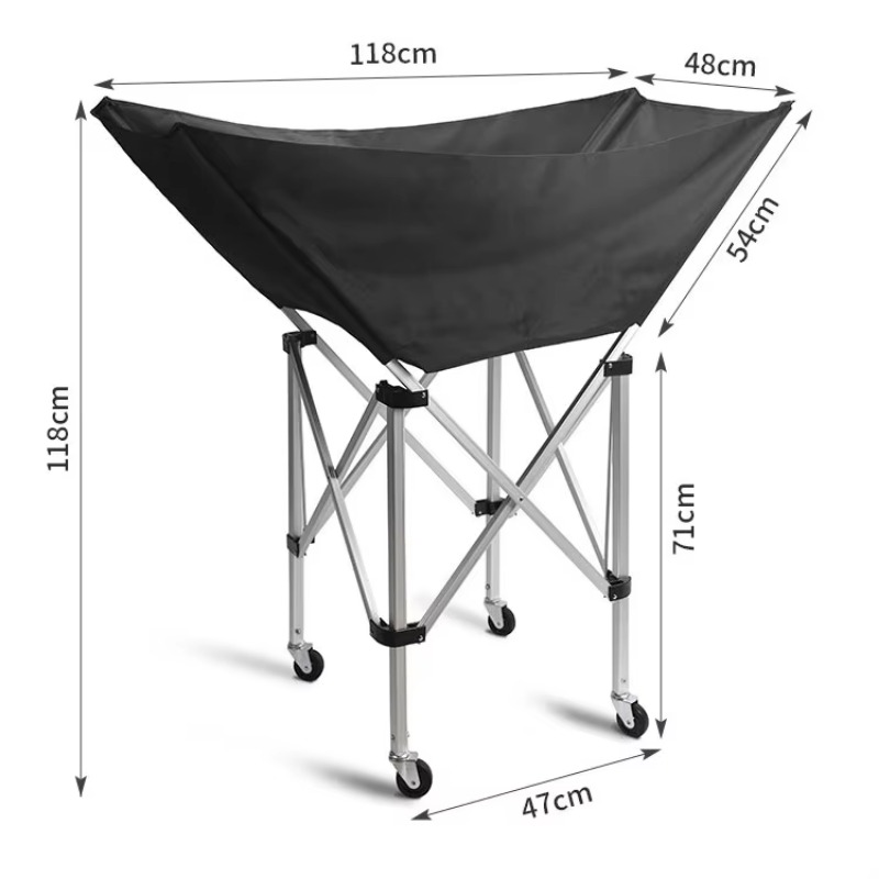 Troli Bola Latihan Lipat Porta - Sports Equipment Basketball ulasan dan harga