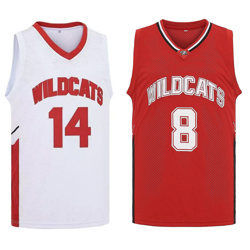 Film Wildcats High School # 14 - Sports Equipment Jersey ulasan dan harga