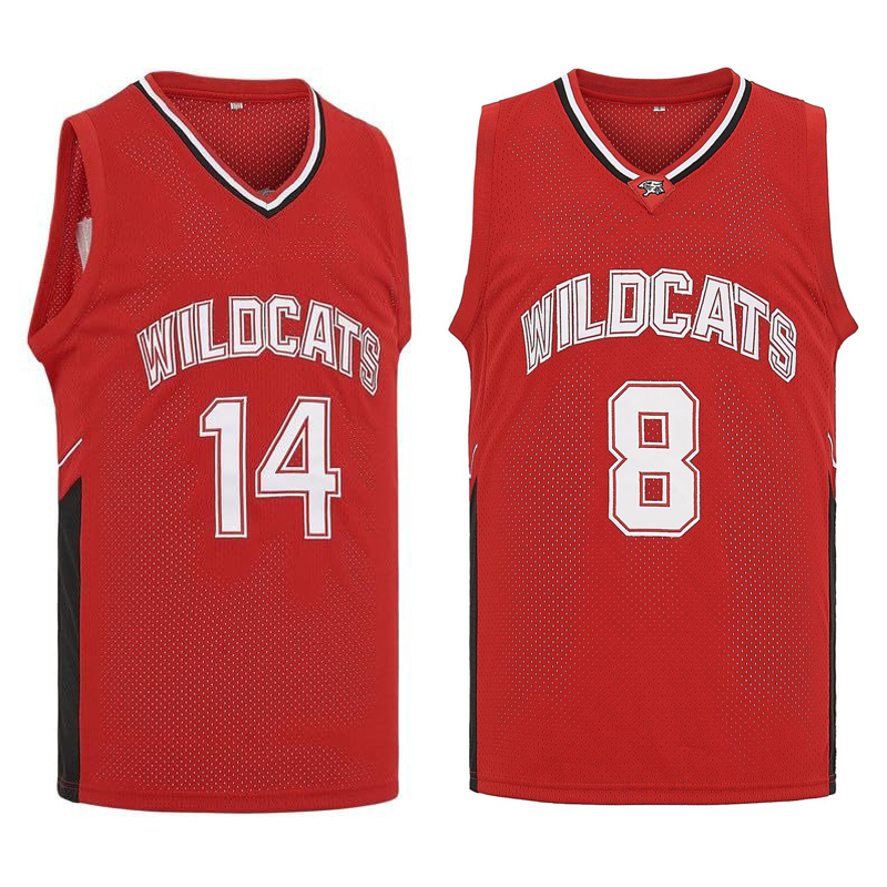 Film Wildcats High School # 14 - Sports Equipment Jersey ulasan dan harga