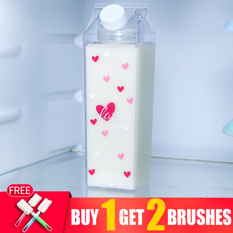 1000Ml Transparan Square Plast - Sports Equipment Kitchener ulasan dan harga