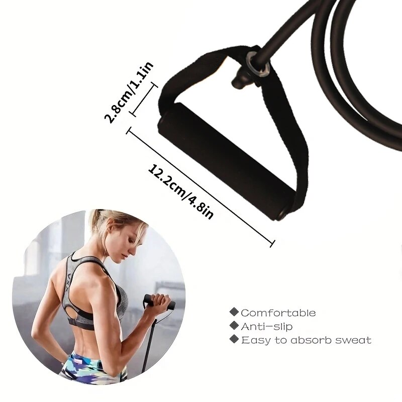 Resistance Band Dengan Peganga - Sports Equipment At Home ulasan dan harga