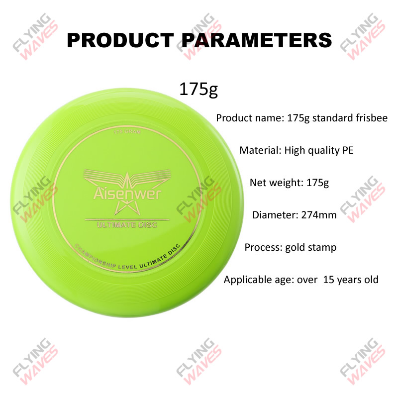 Cakram terbang canggih 175g pr - Frisbee Ultimate Disc ulasan dan harga