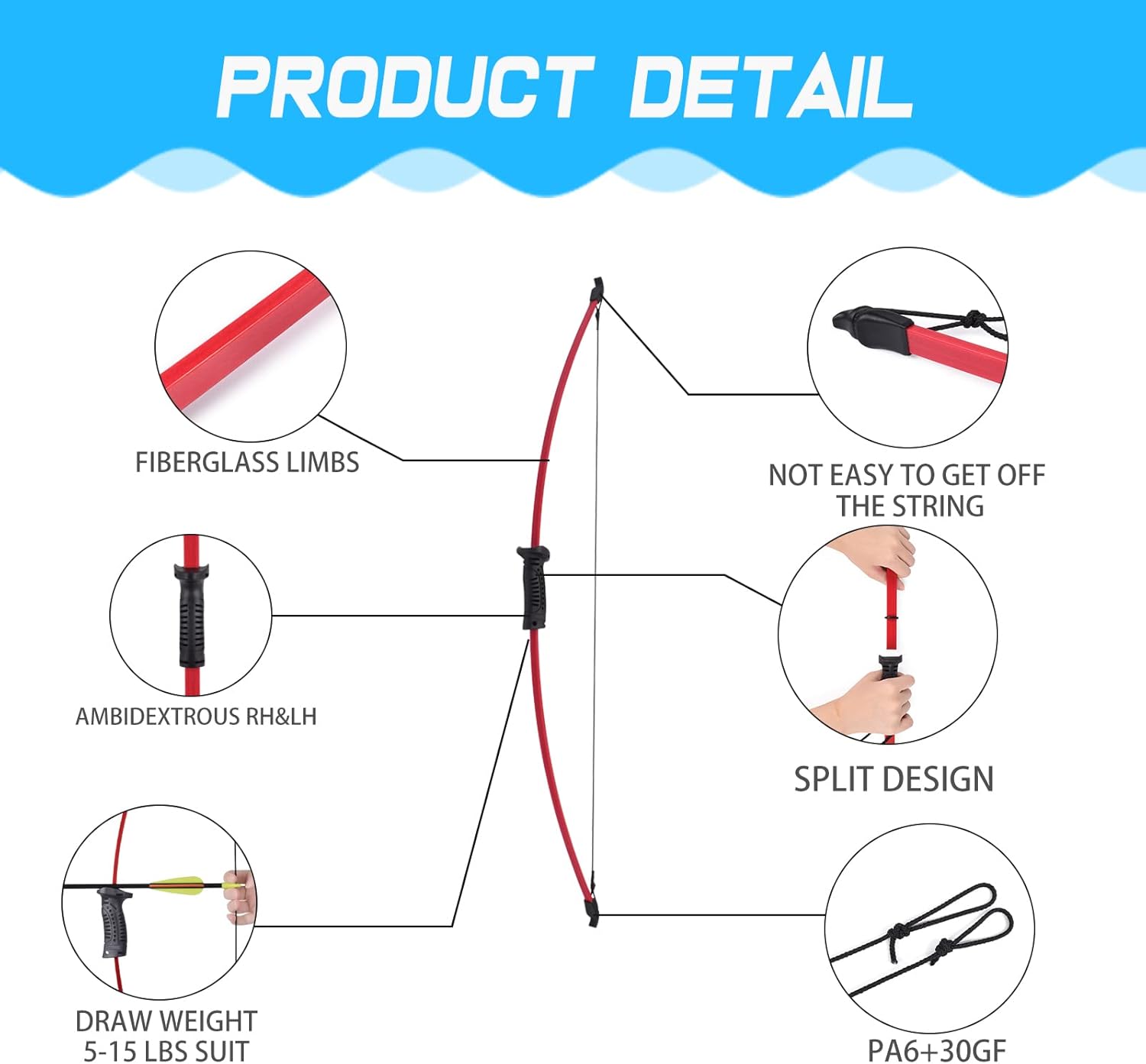 Set Busur dan Anak Panah Recur - Archery Target Face ulasan dan harga