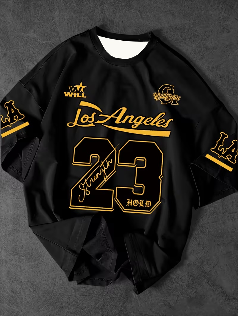 Jersey Olahraga Grafis Los Ang - Sports Equipment Jersey ulasan dan harga