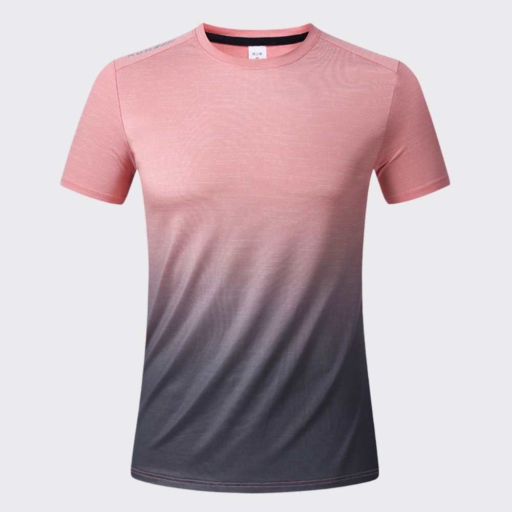 Kaos Lari Kebugaran Pria, Kaos - Sports Equipment Logos ulasan dan harga