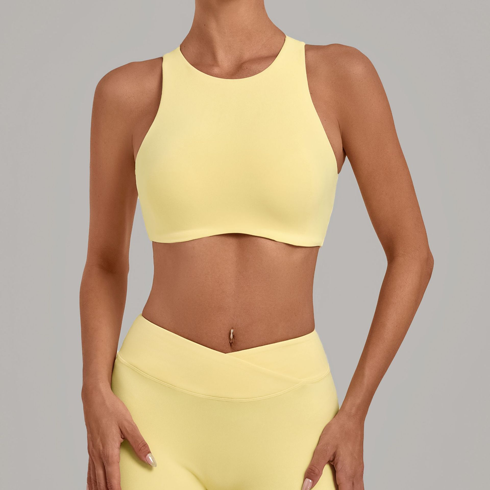Bra Olahraga Wanita Leher Ting - Sports Equipment Logos ulasan dan harga