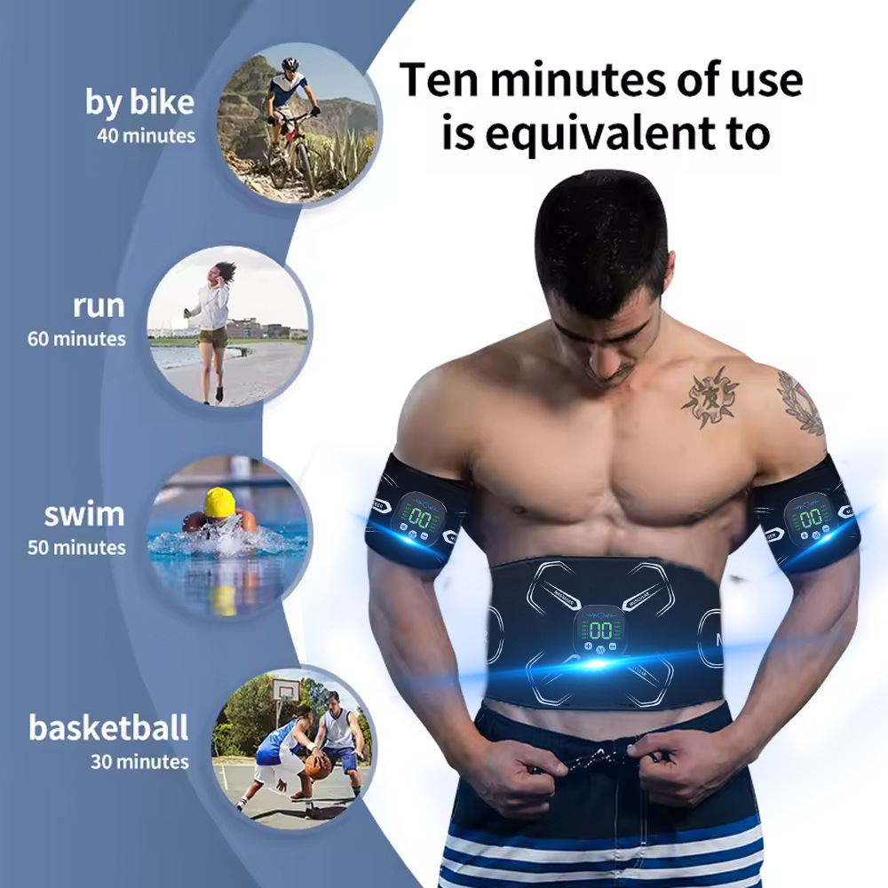 EMS Stimulator Otot Pelatih Pe - Sports Equipment At Home ulasan dan harga