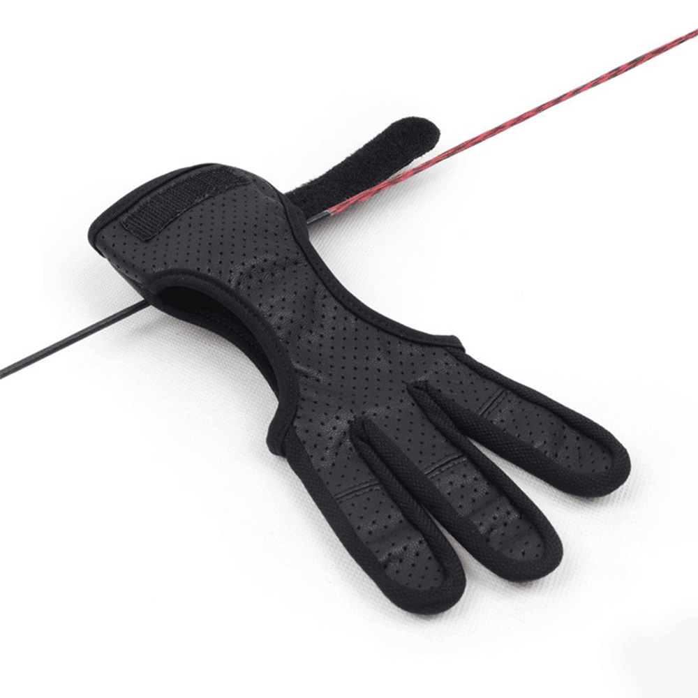 Sarung tangan kulit domba tiga - Archery Target Face ulasan dan harga