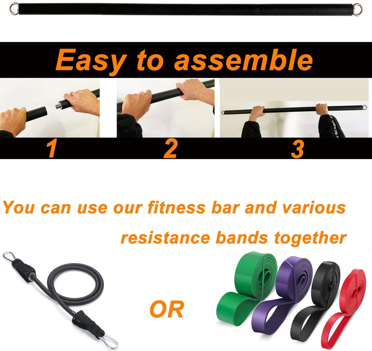150lb Gelang Elastis Tahan Ram - Sports Equipment At Home ulasan dan harga